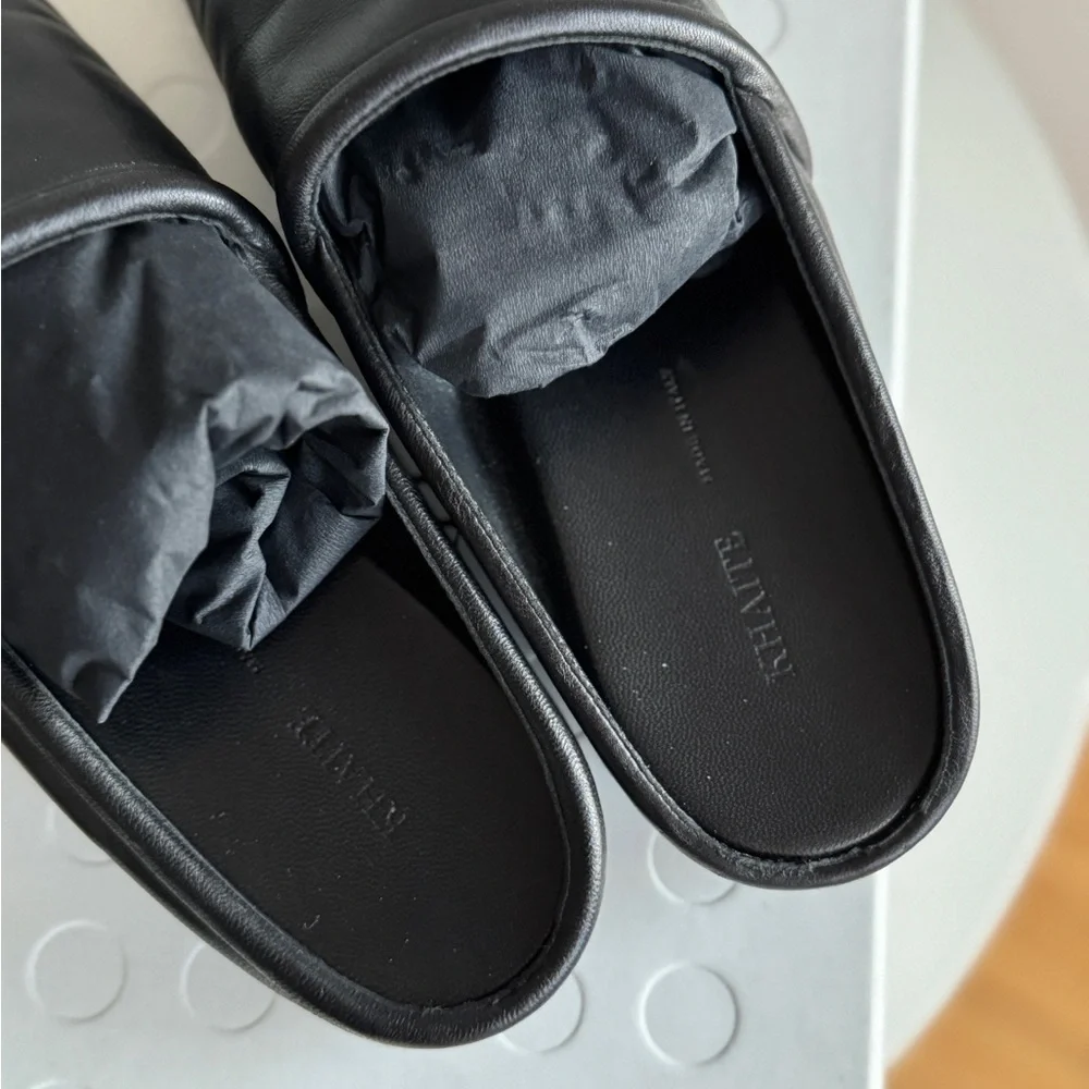 Khaite Stagg Leather Flats - Picture 4 of 7